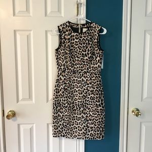 Kate Spade Leopard Paulina Dress Size Four